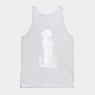 St. Joseph - chocolate brown bkg Tank Top